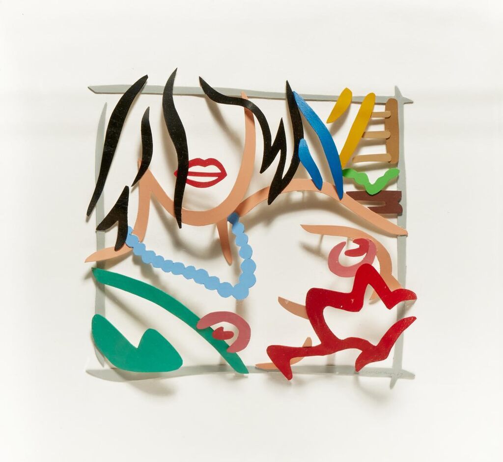 Tom Wesselman - Maquette for Bedroom Blonde with Necklace (3-D)