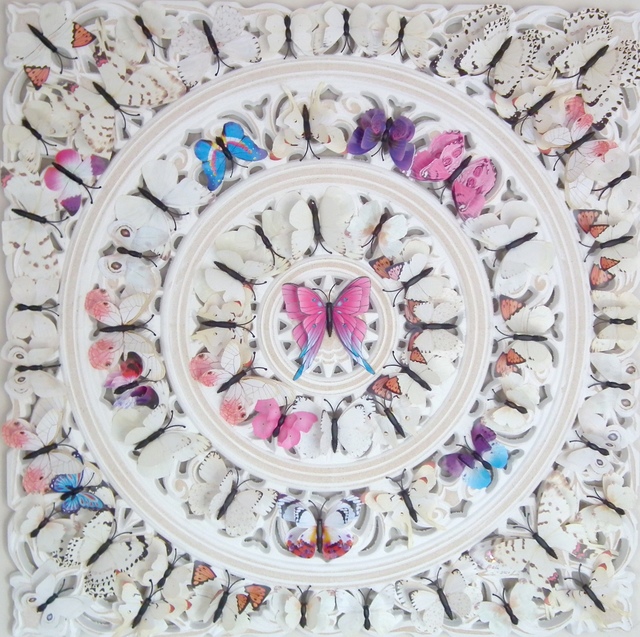 Bali Love Jenkins, ‘Le Papillon II’, 2021, Sculpture, Board, Plastic & Mixed Media, Alessandro Berni Gallery
