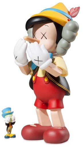 KAWS, ‘Pinocchio & Jiminy Cricket’, 2010, Lougher Contemporary