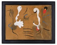 Peinture (Les amants - Adam et Eve)
