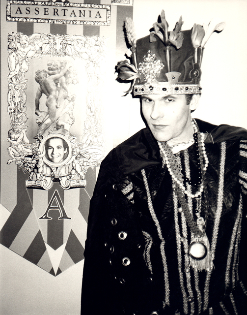Andy Warhol, ‘Andy Warhol, Photograph of R. Couri Hay as the king of "Assertania," 1986’, 1986, Hedges Projects