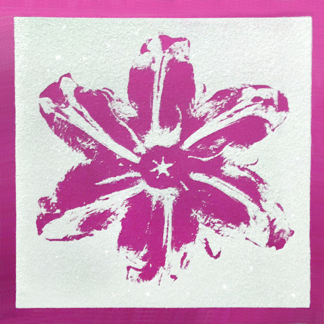 Rubem Robierb, ‘Power Flower - Pink on White’, 2018, Taglialatella Galleries