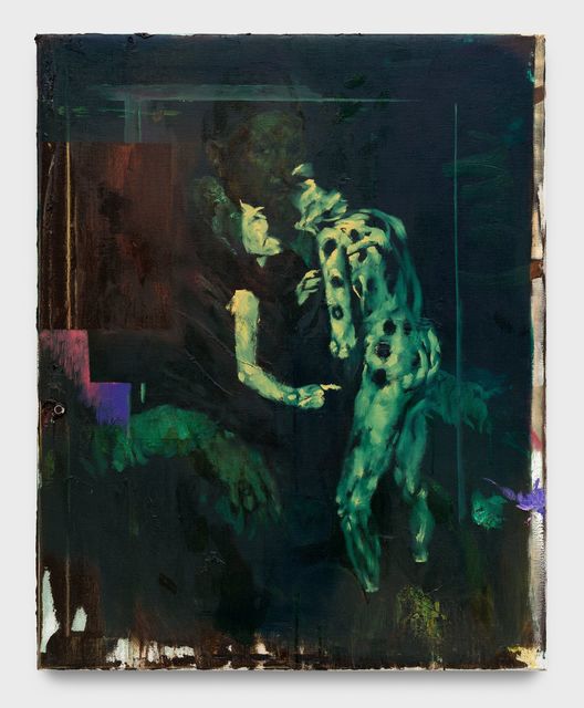 Matthieu Ronsse, ‘Jan Toch’, 2018, Painting, Oil on canvas, Almine Rech