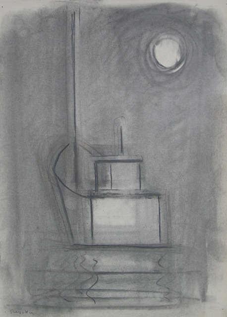Paul Resika, ‘Study for Red Boat’, 1998, Bookstein Projects