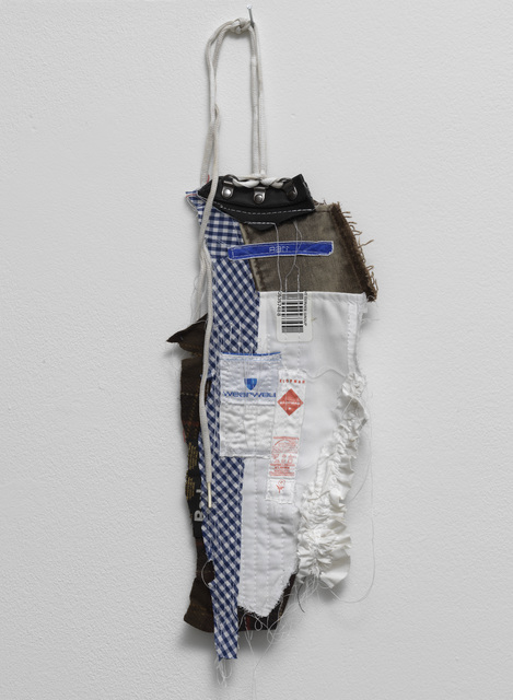 Tenant of Culture, ‘Untitled’, 2020, Mixed Media, Mixed recycled textiles, eyelets, thread, Galerie Fons Welters