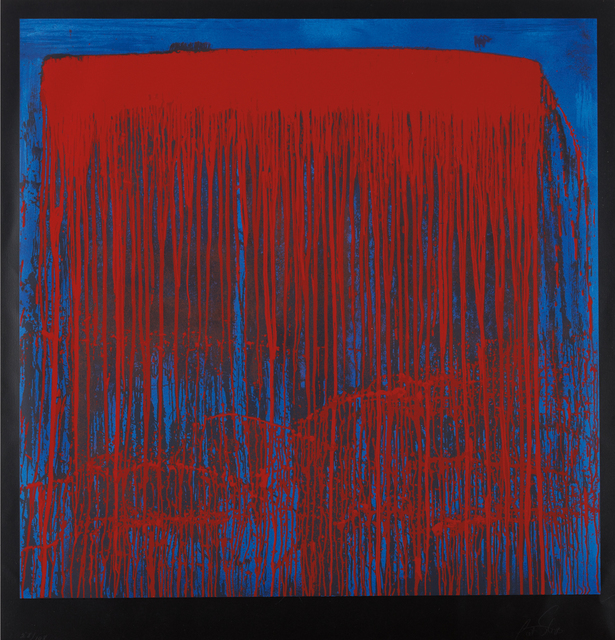 Pat Steir, ‘Red and Blue Berlin Waterfall’, 1993, Phillips