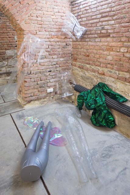 Pauline Curnier Jardin, ‘Inflatable family (extracts from film Explosion Ma Baby)’, 2016, FUTURA Centre for Contemporary Art