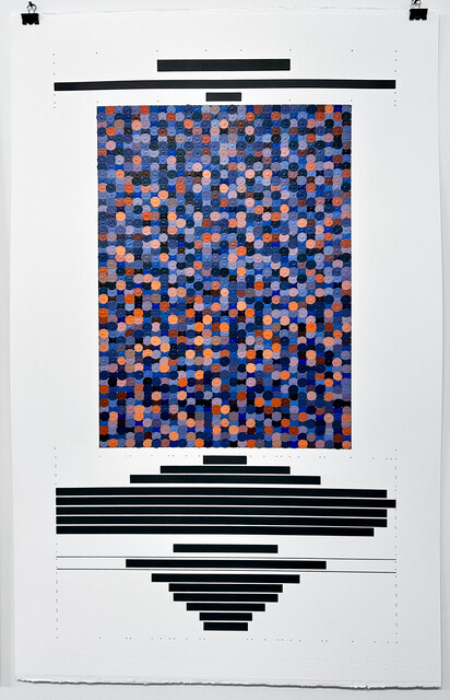 Study for "The Telltale Reddish Emission from Knots of Material (1.421 colors)" #2 — Yağız Özgen (2023)