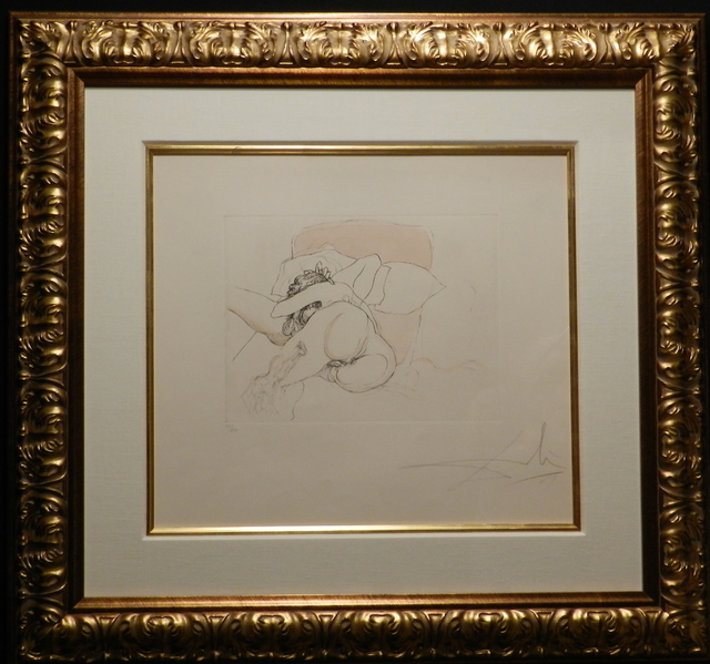 Salvador Dalí, ‘Le Repos du Guerrier’, 1969, Print, Etching, Fine Art Acquisitions Dali