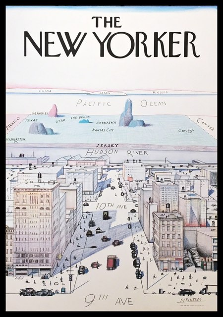 Saul Steinberg, ‘The New Yorker’, 1976, Alpha 137 Gallery