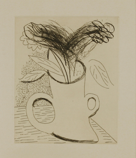 David Hockney, ‘Flowers In A Double Handled Vase’, 1982, Sworders