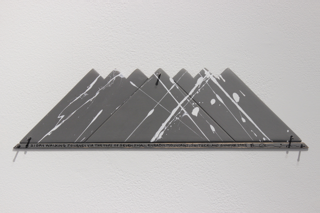 Hamish Fulton, ‘A 21 DAY WALKING JOURNEY VIA THE TOPS OF SEVEN SMALL ENGADIN MOUNTAINS SWITZERLAND 2007’, Josée Bienvenu