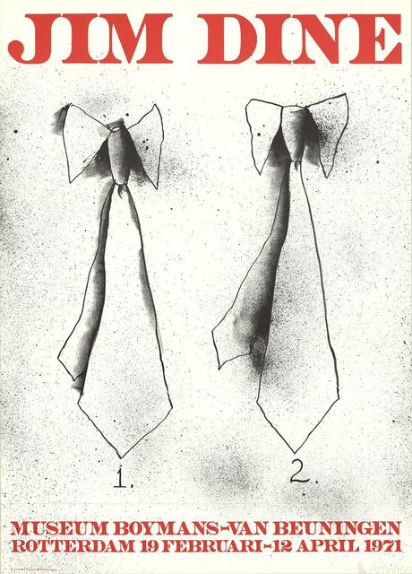 Jim Dine, ‘Two Ties’, 1971, Ephemera or Merchandise, Stone Lithograph, ArtWise