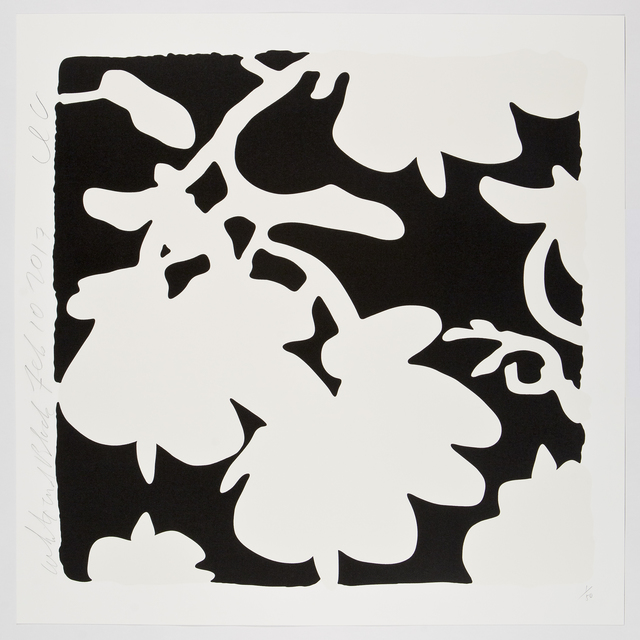 Donald Sultan, ‘White and Black, Feb 10, 2017’, 2017, Meyerovich Gallery