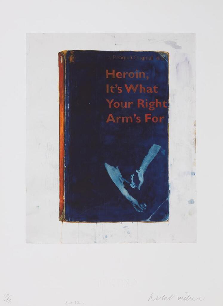 Harland Miller - Heroin, It’s What Your Right Arm’s For
