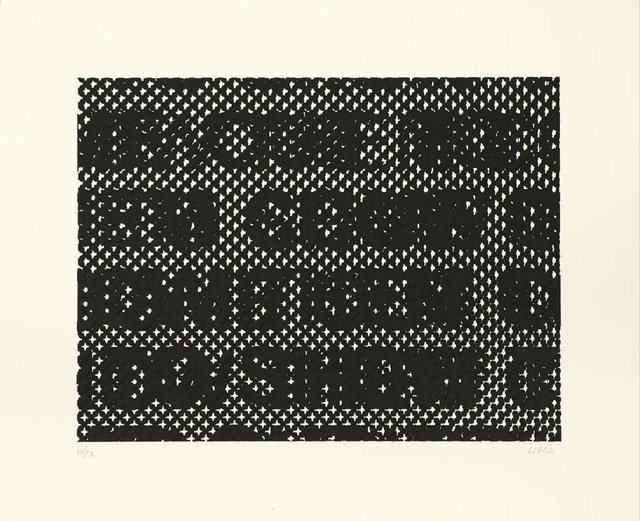 Glenn Ligon, ‘Detail’, 2014, Print, 3 colour screenprint on Coventry Rag 335gsm, Shapero Modern