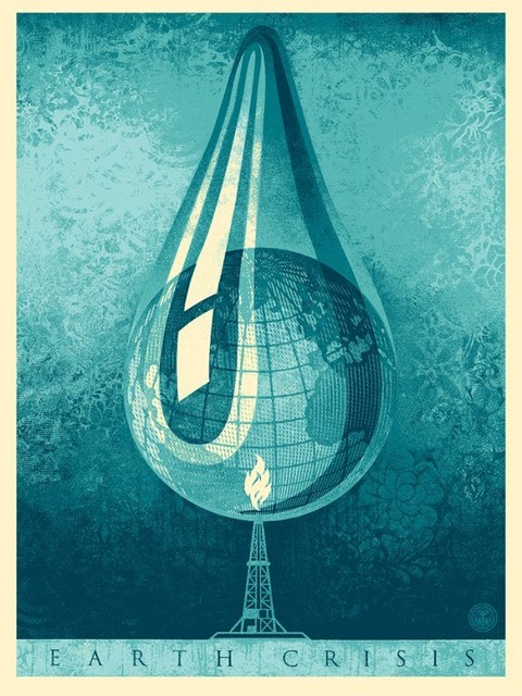 Shepard Fairey (OBEY), ‘Earth Crisis Drop’, 2016, Dope! Gallery
