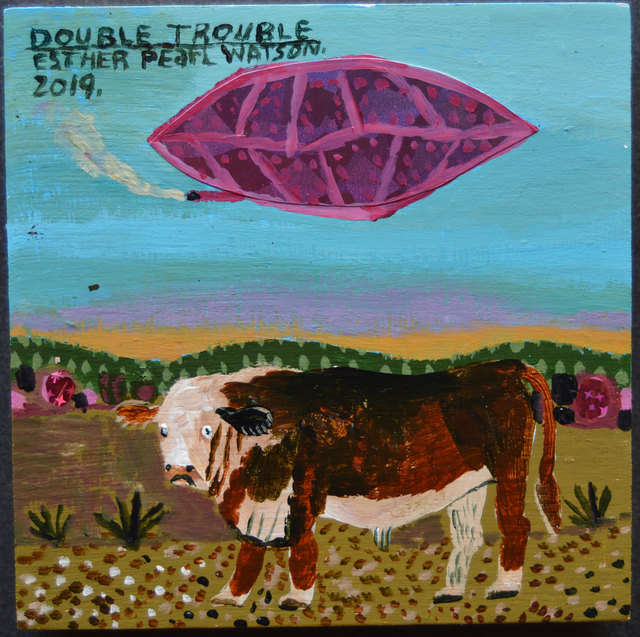 Esther Pearl Watson, ‘Rags to Riches Rodeo Bull’, 2019, Webb Gallery