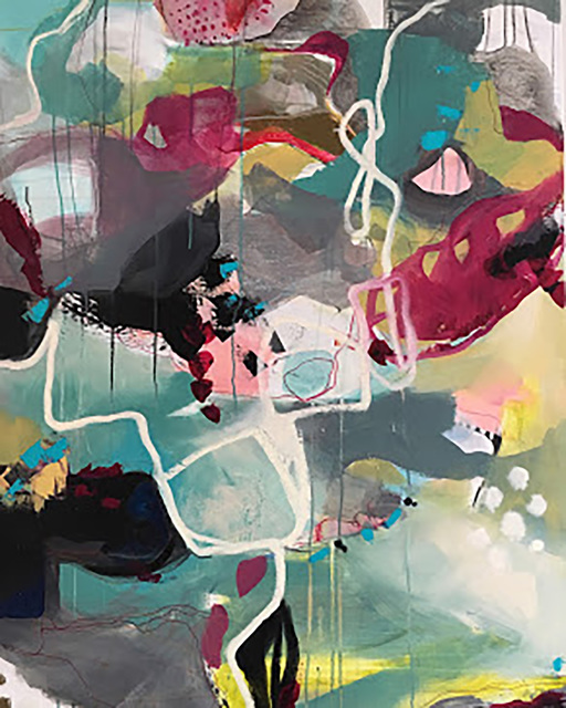 Rashelle Weissenbach, ‘Finding Poetry In the Knots of Your Hair’, 2018, Cerbera Gallery