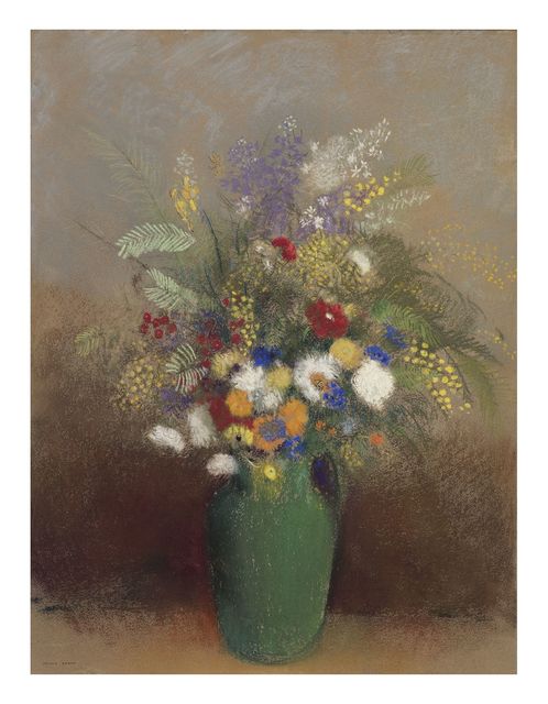 Odilon Redon Bouquet De Fleurs Ca 1900 Available For Sale Artsy