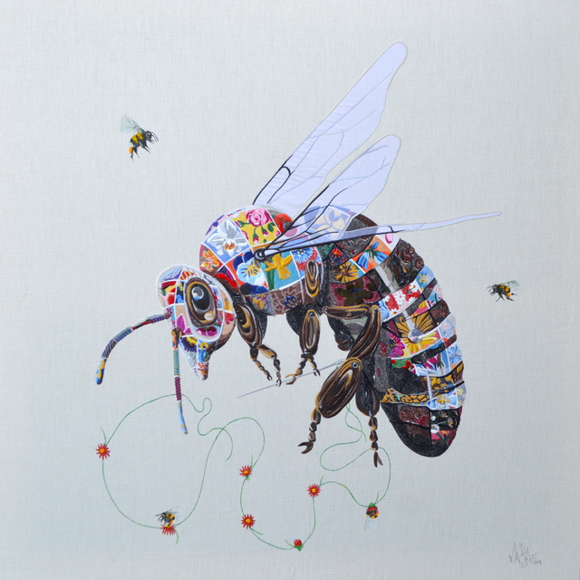 Louis Masai, ‘No strings attached (White)’, 2019, NextStreet Gallery