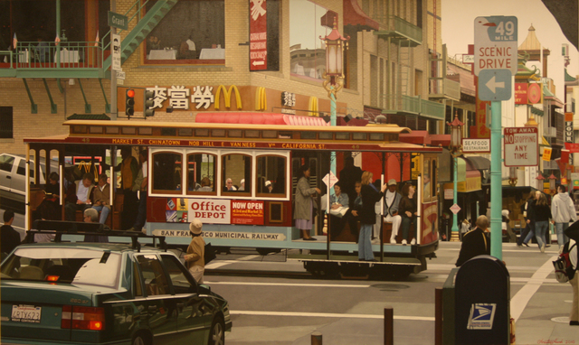 Christian Marsh, ‘Chinatown Cable Car, San Francisco’, Plus One Gallery