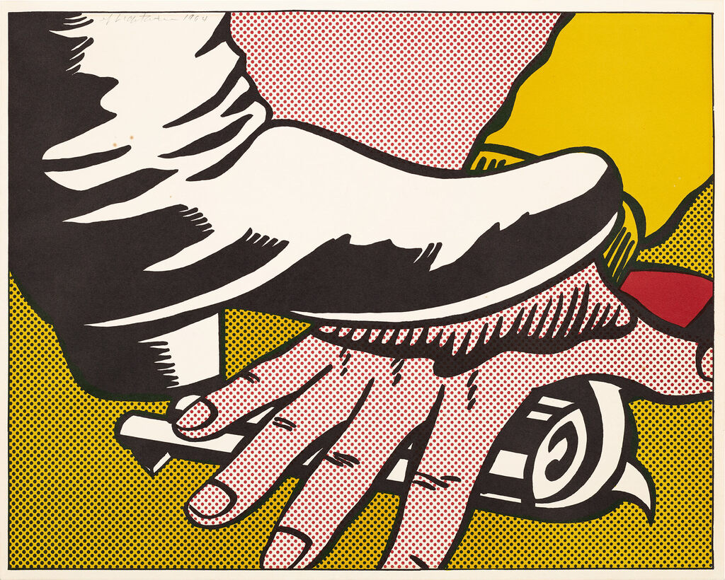 Roy Lichtenstein - Foot and Hand (C. II.4)
