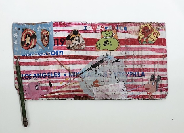 Kristen Morgin, ‘I Heart American Flag’, 2012, Adam Biesk Inc.
