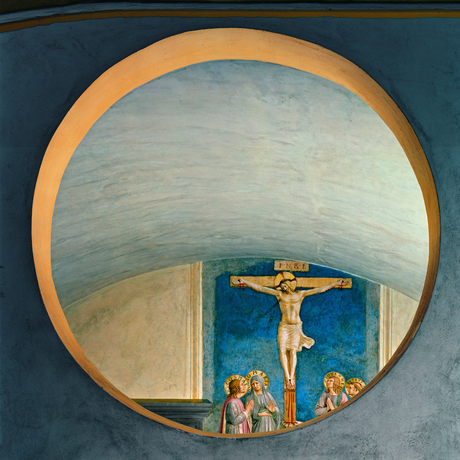 Robert Polidori, ‘Crucifixion with the Virgin and Sts Cosmas, John the Evangelist and Peter Martyr by Fra Angelico’, 2010, Flowers