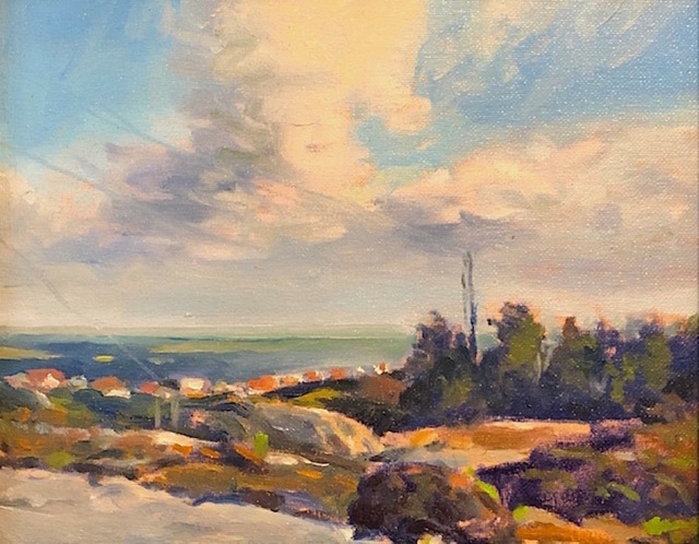 Richard Rosenblatt, ‘Off the West Coast of Sweden’, 2019, Painting, Oil, The Galleries at Salmagundi