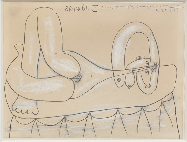 Pablo Picasso, ‘Femme nue allongée’, 1961, DICKINSON