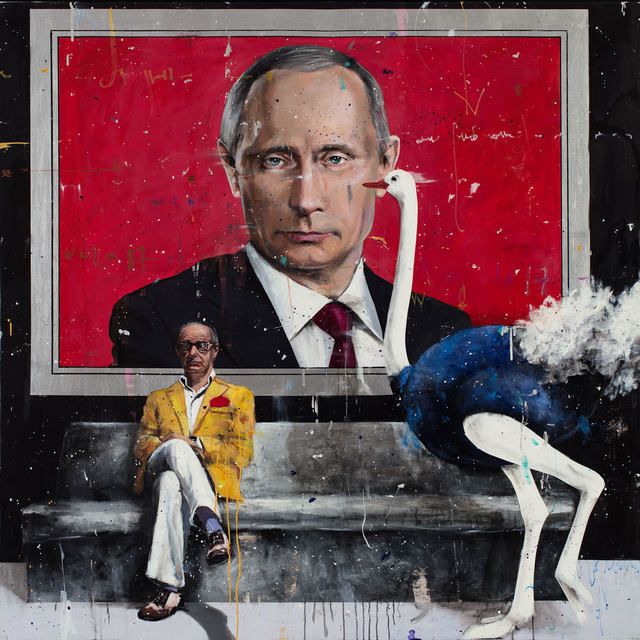 Angelo Accardi, ‘La Grande Bellezza 20’, 2018, Painting, Canvas, Acrylic, Mixed Technique, Art Gallery Tolstoy