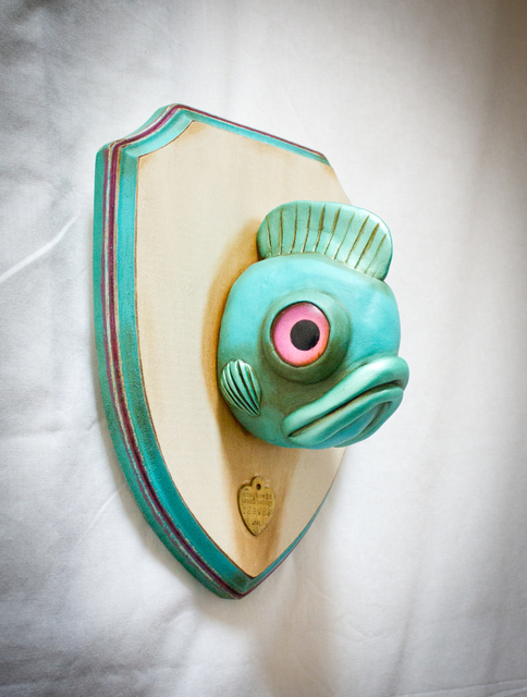 Valency Genis, ‘ Lorraine Bastia’, 2020, Sculpture, Epoxy clay, wood, wire, glass, acrylic & oil, Haven Gallery