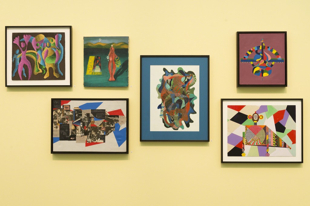 Installation view, The Freedom Principle: Experiments in Art and Music, 1965 to Now, MCA Chicago. July 11-November 22, 2015. Photo: Nathan Keay, © MCA Chicago. Installation view, The Freedom Principle: Experiments in Art and Music, 1965 to Now, MCA Chicago. July 11-November 22, 2015. Photo: Nathan Keay, © MCA Chicago.