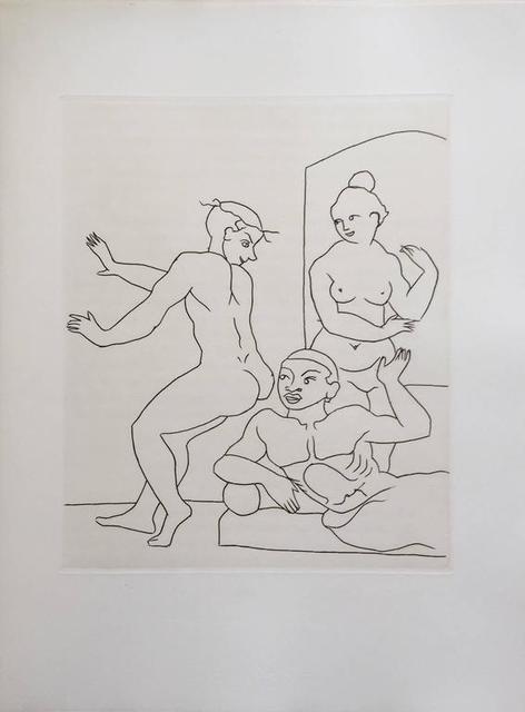André Derain, ‘Erotic Etching from Le Satyricon’, 20th Century, Lions Gallery