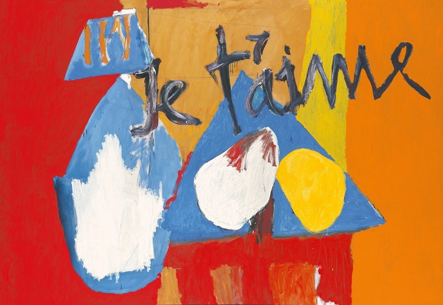 Robert Motherwell Je T Aime No Iv 1955 1957 Artsy