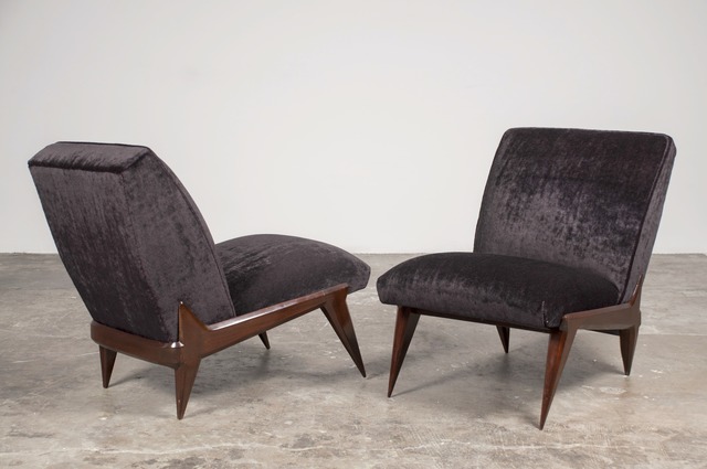 Ico and Luisa Parisi, ‘Pair of lounge chairs’, 1950, Sebastian + Barquet