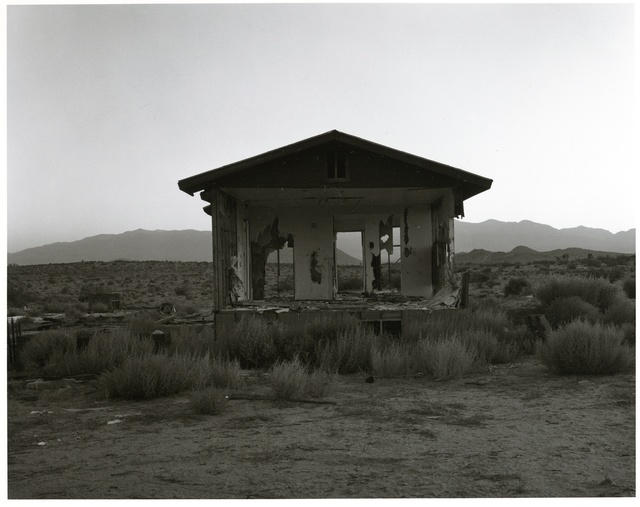 Mark Ruwedel, ‘Dusk #21 (Antelope Valley #230)’, 2008, Photography, Gelatin Silver Print, Yossi Milo Gallery