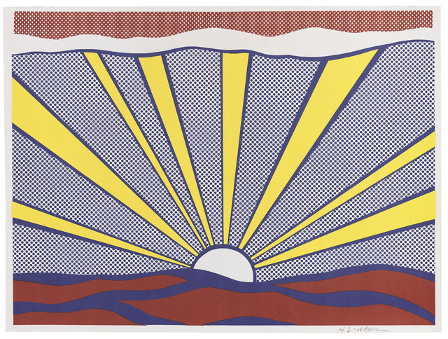 Roy Lichtenstein, ‘Sunrise Corlett II.7’, 1965, Print, Wove paper, Frank Fluegel Gallery