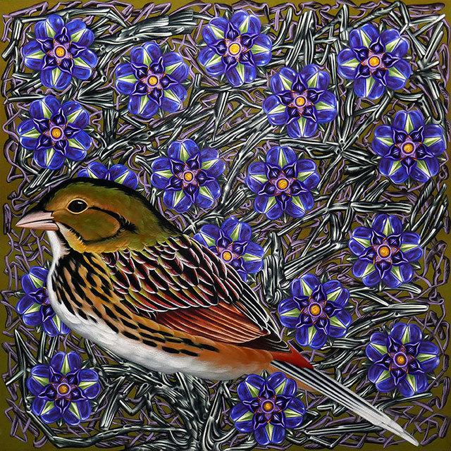 Kevin Veara, ‘Exult #42 Henslows Sparrow’, 2018, Springfield Art Association