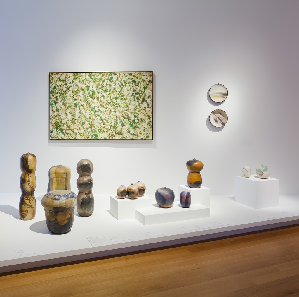 Installation view of 'Pathmakers: Women in Art, Craft and Design, Midcentury and Today,' 2015. Photo by Butcher Walsh. Courtesy of the Museum of Arts and Design. Installation view of 'Pathmakers: Women in Art, Craft and Design, Midcentury and Today,' 2015. Photo by Butcher Walsh. Courtesy of the Museum of Arts and Design.