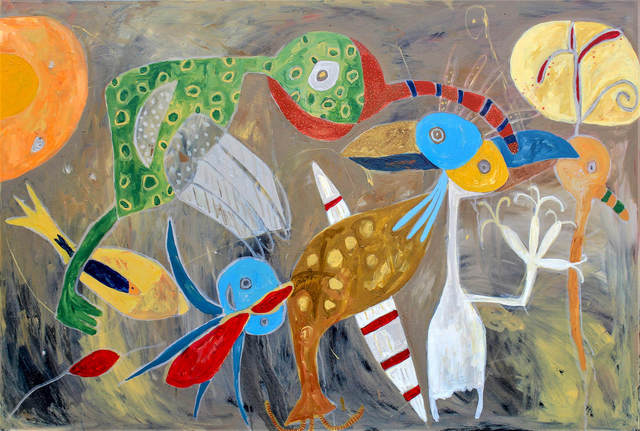 Méné, ‘Another world ’, 2019, Painting, Acrylic on canvas, Out of Africa Gallery