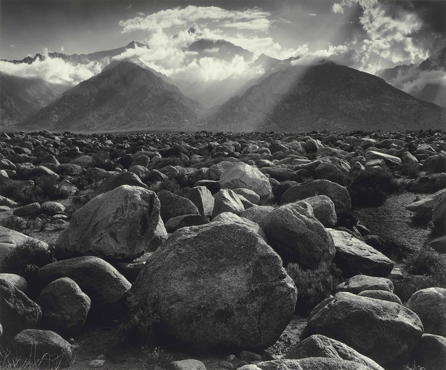 Ansel Adams, ‘Mount Williamson, Sierra Nevada, from Manzanar, CA’, 1944, Atlas Gallery