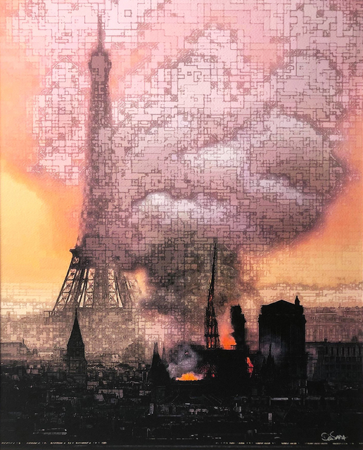 David Ash, ‘Cœur qui Saigne’, 2019, Galerie Libre Est L'Art
