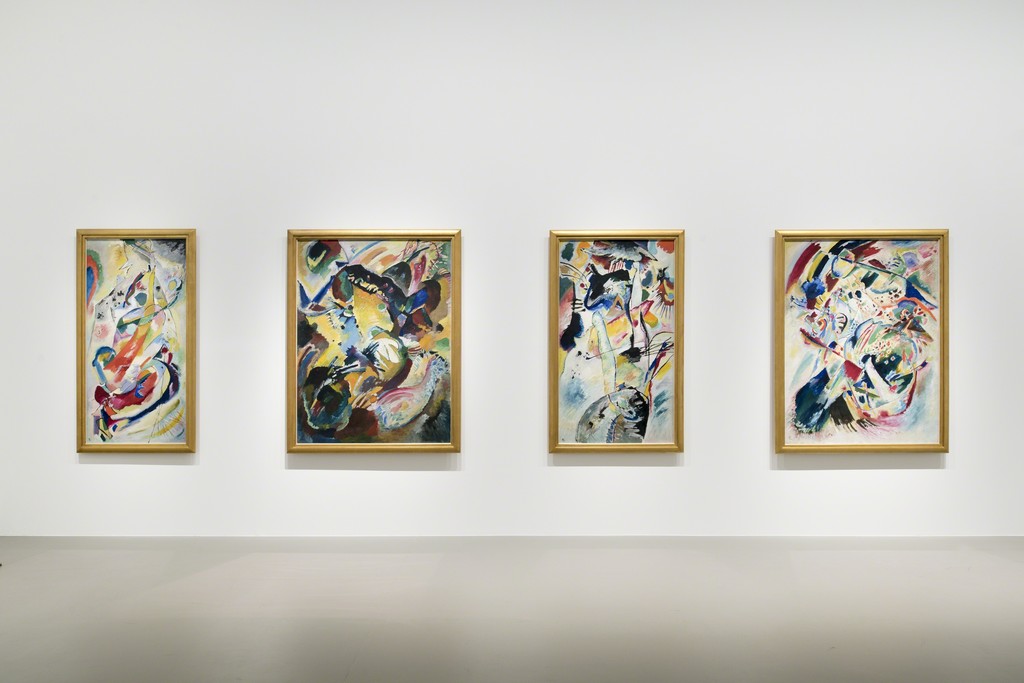 View of Kandinsky at Fondation Louis Vuitton, Paris 2015 View of Kandinsky at Fondation Louis Vuitton, Paris 2015