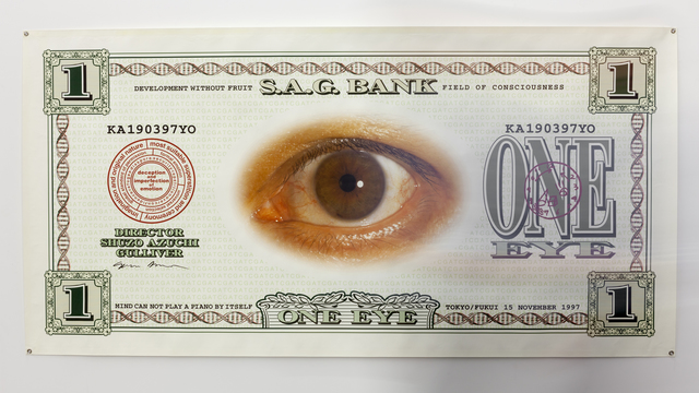 Shuzo Azuchi Gulliver, ‘S.A.G. Bank Note / One eye’, 1997, Tatjana Pieters
