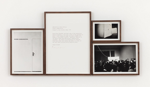 Franco Vaccari, ‘Esposizione in Tempo Reale n.5, Comunicazione segreta’, 1974, P420