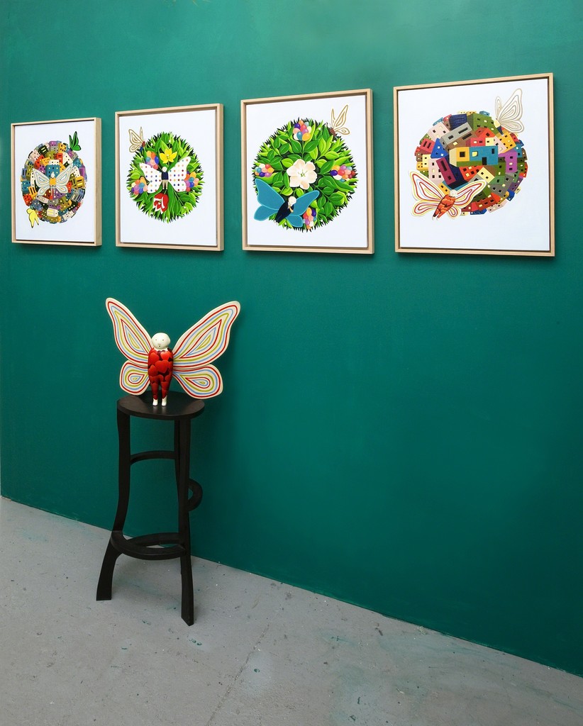 Become a Butterfly by Yun-Mo Ahn at Valerie Goodman Gallery Become a Butterfly by Yun-Mo Ahn at Valerie Goodman Gallery