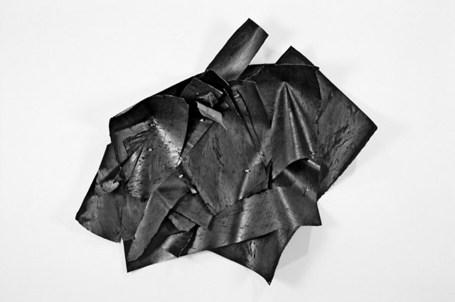 Nancy Rubins, ‘Drawing’, 1994, Drawing, Collage or other Work on Paper, Graphite on paper with aluminum and steel push pins, Gagosian