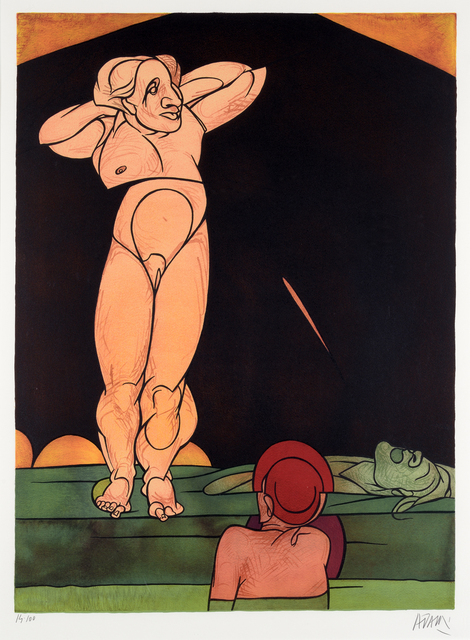 Valerio Adami, ‘Feuille de vigne’, Digard Auction